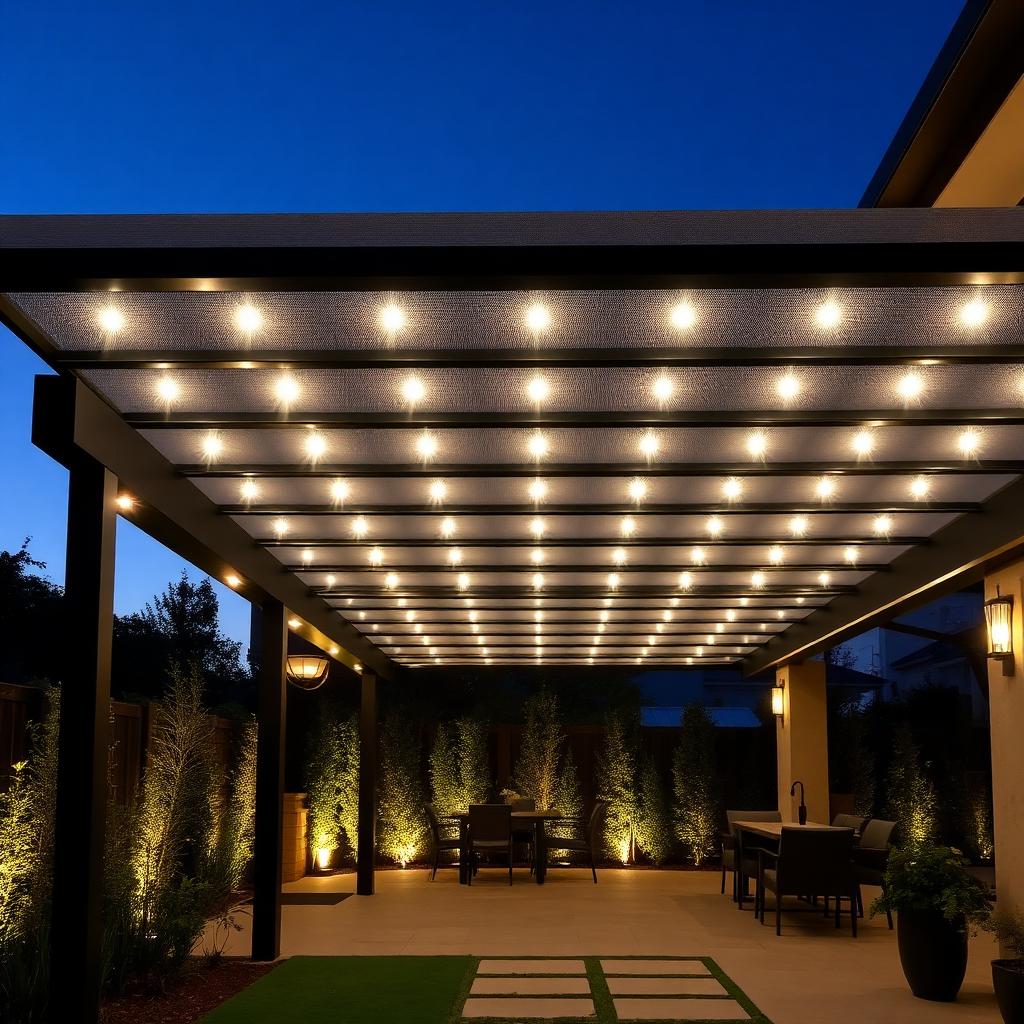 Motorizado com LED instalado pela Le Home Rio no Recreio dos Bandeirantes